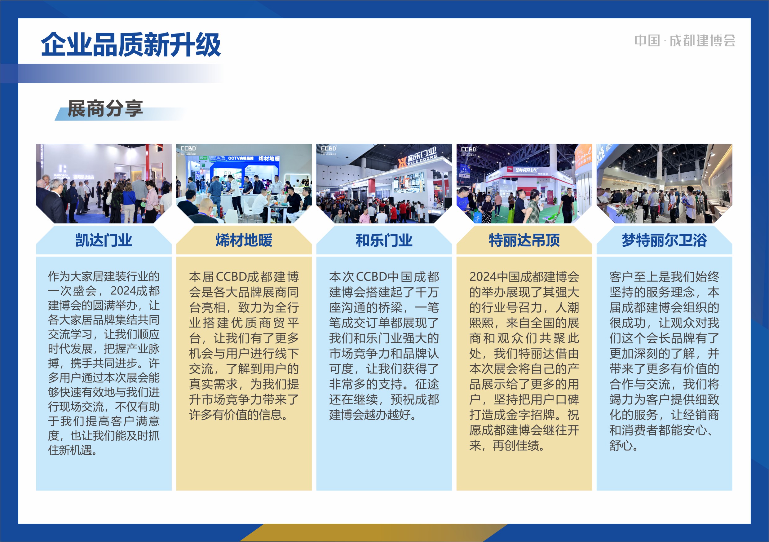 2024成都建博會(huì )展后報告