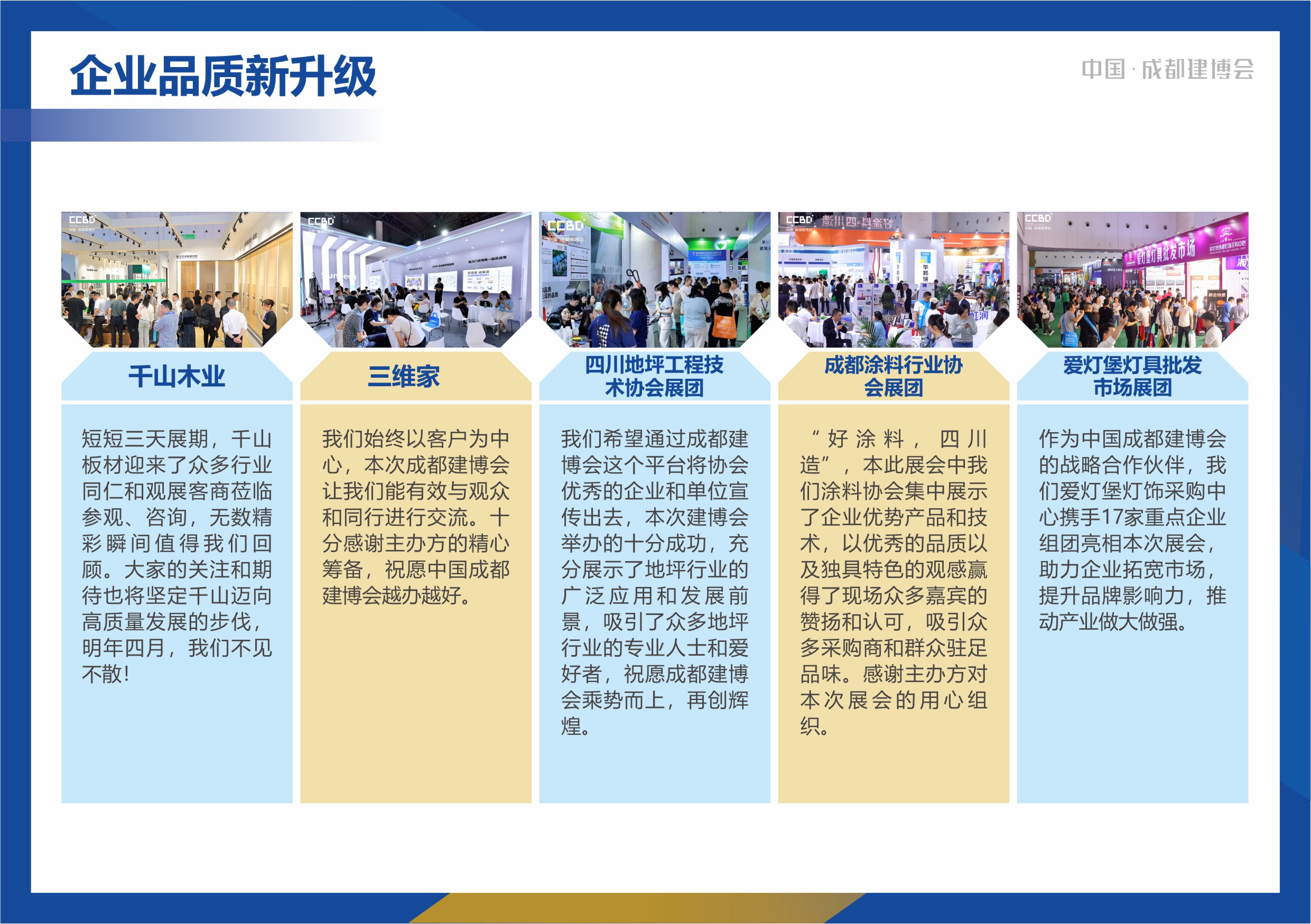 2024成都建博會(huì )展后報告
